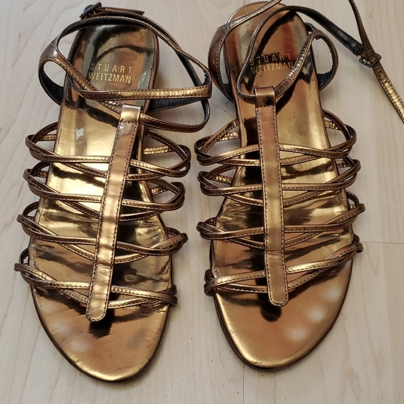 Stuart Weitzman Shoes - EUC Stuart Weitzman Gladiator Type Sandals